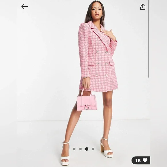 Miss Selfridge Jackets Coats Wmiss Selfridge Boucle Double - Main Image